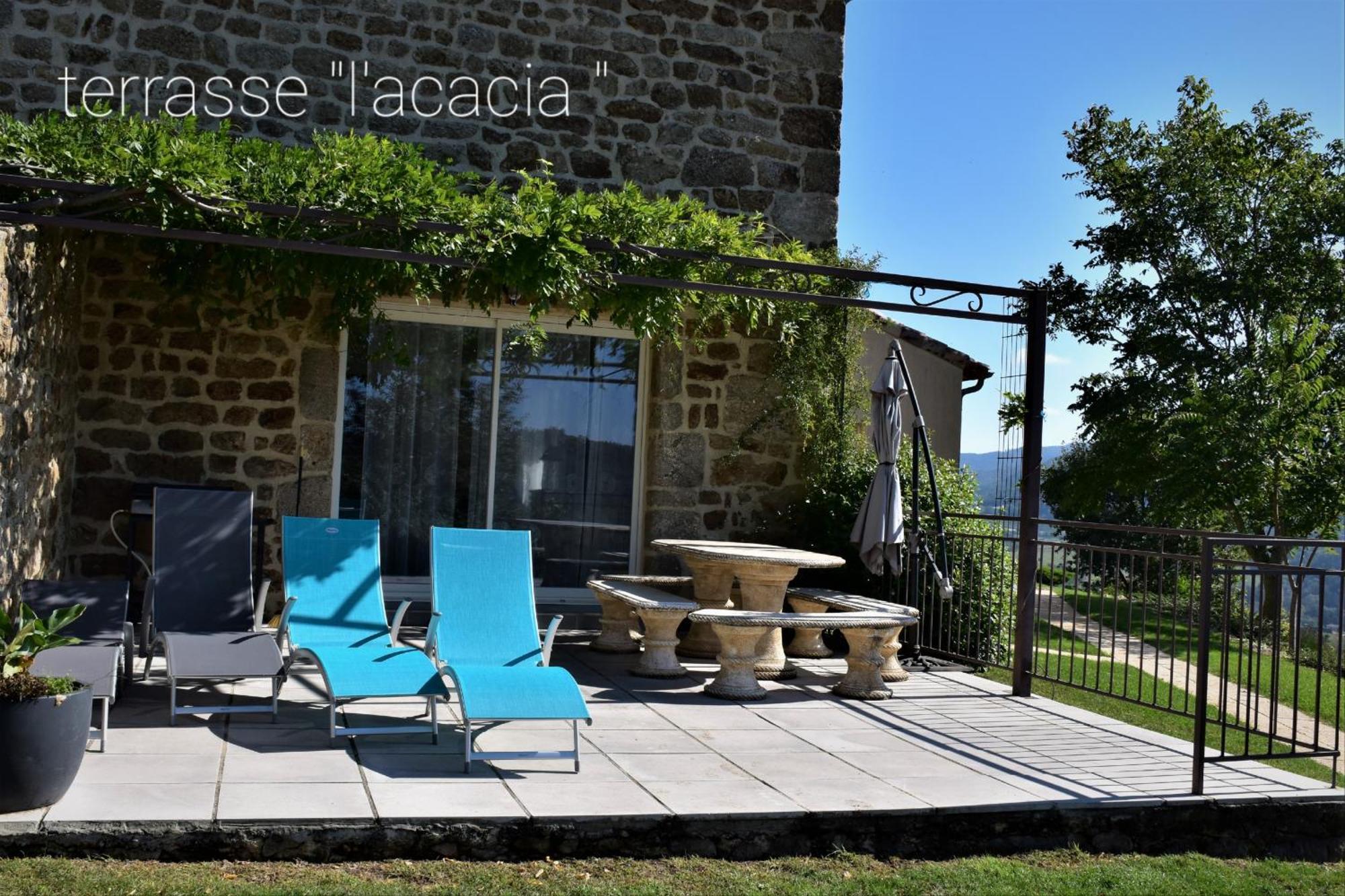 Ardeche, Gites La Cote Des Buis, Avec Piscine Interieure, Vallee Du Doux Empurany Extérieur photo