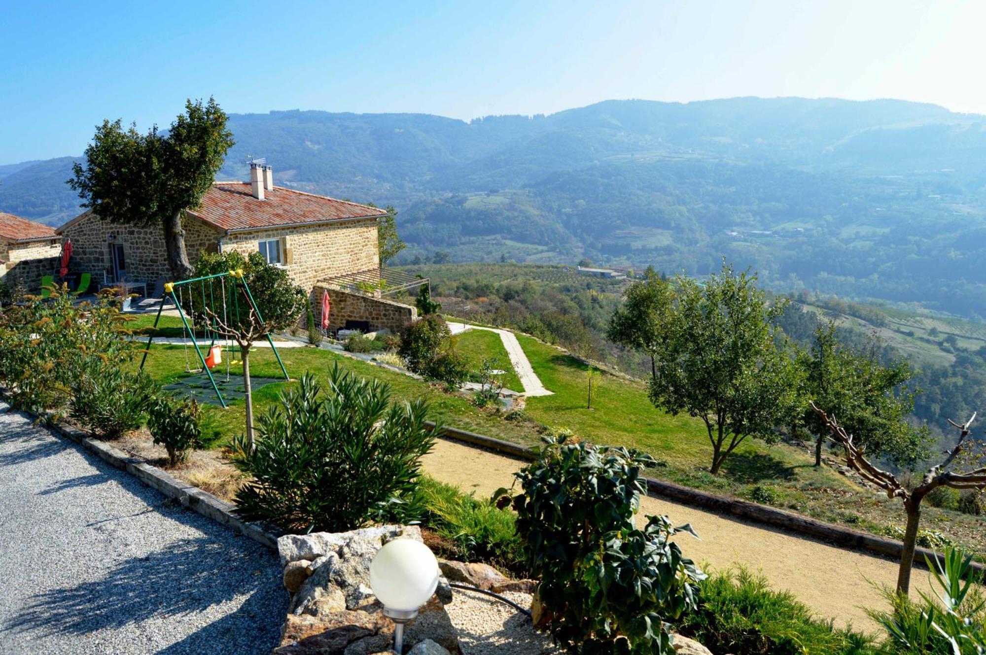 Ardeche, Gites La Cote Des Buis, Avec Piscine Interieure, Vallee Du Doux Empurany Extérieur photo